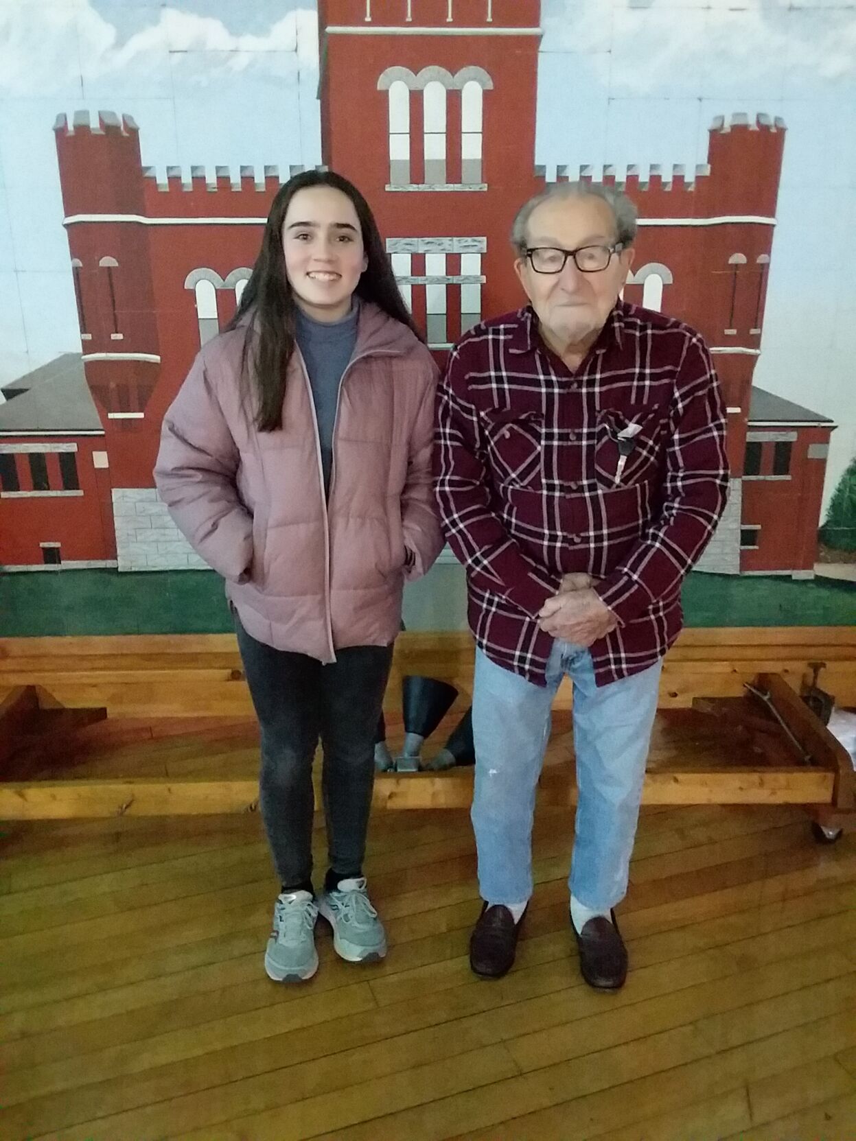 Westerly Armory board members 83 years apart in age, but sharing the