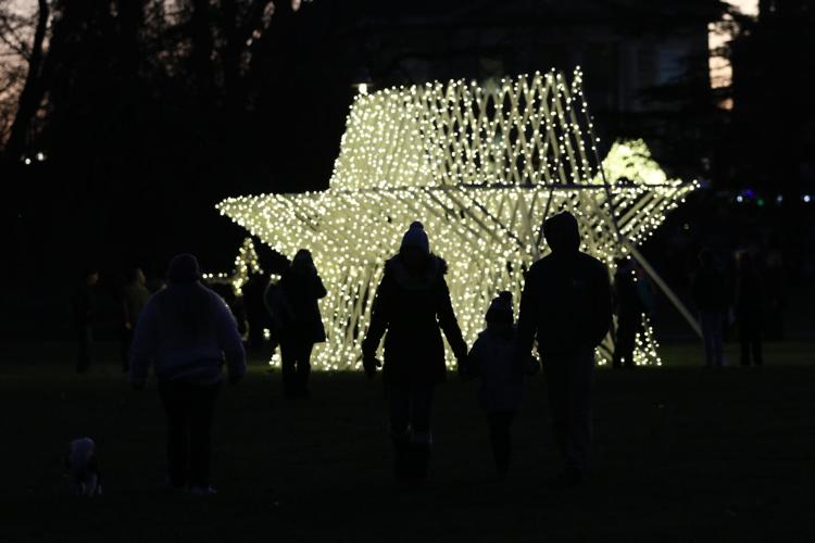 PHOTOS Let there be lights in Wilcox Park Westerly