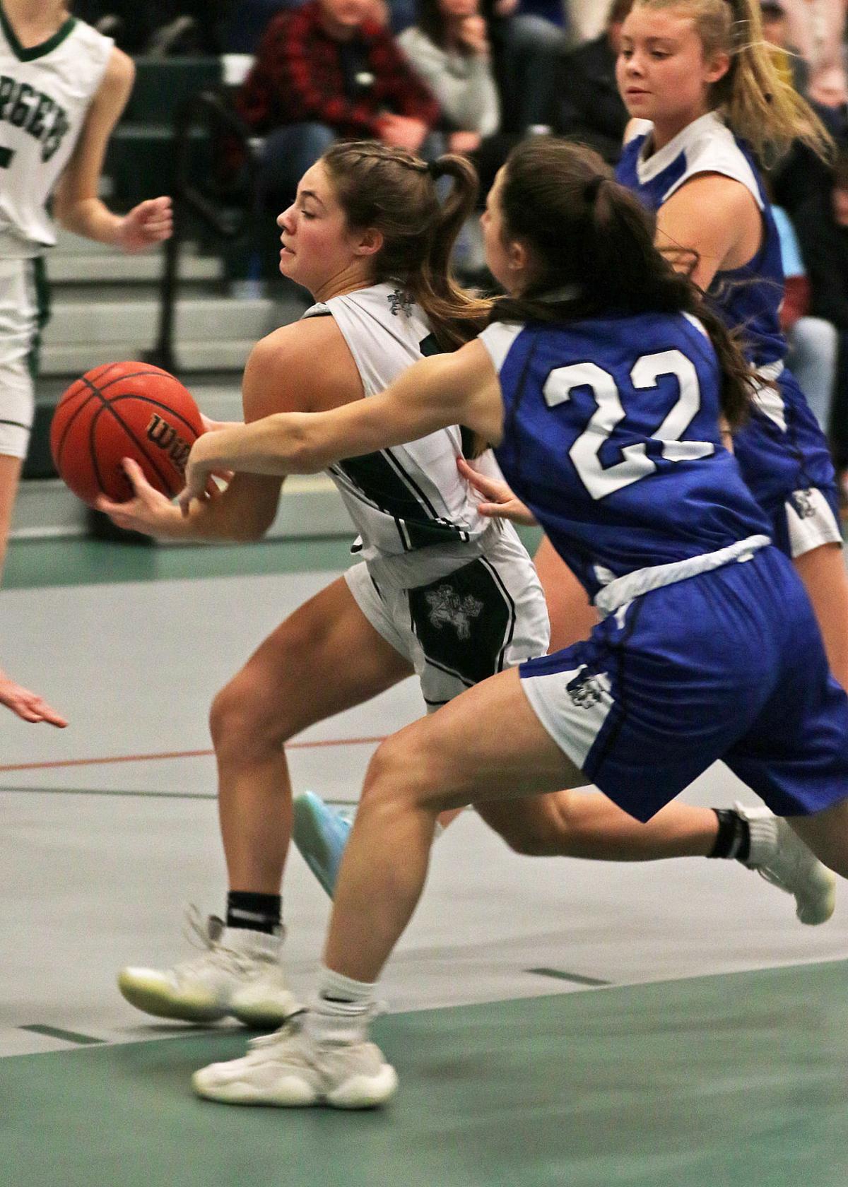 Girls Basketball Scituate Downs Chariho Despite Another Big Night