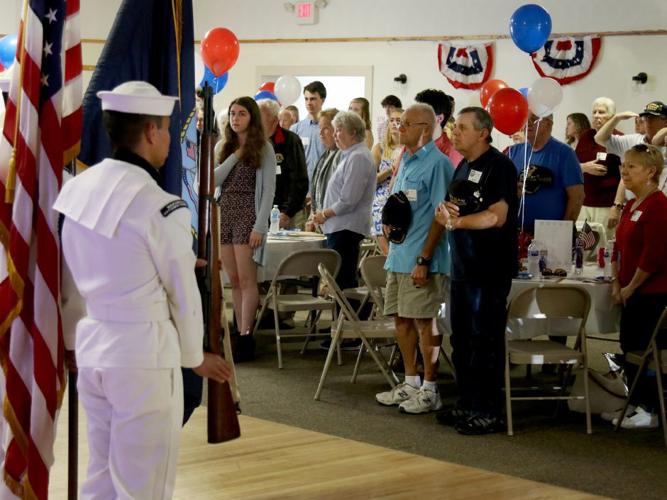 Armed Forces Luncheon hosted by Stonington High School history class