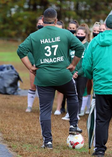 Girls soccer: Warmup shirt designed by Hughes honors two late