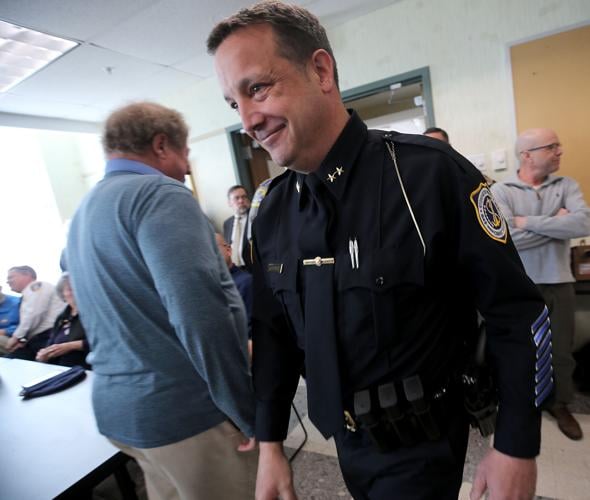 PHOTOS New Stonington Police Chief DelGrosso sworn in Stonington