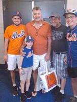 Fiore family shares a smile with Mets’ Keith Hernandez