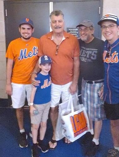 Fiore family shares a smile with Mets' Keith Hernandez