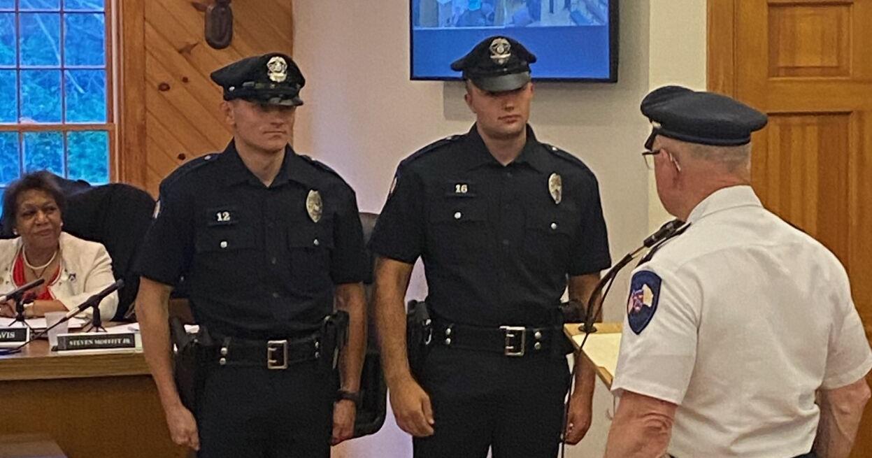 Hopkinton police welcome two new officers who come from police families - Vimarsana News