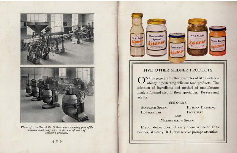 Peering into the Past Seidner's Mayonnaise was cream of the crop Westerly