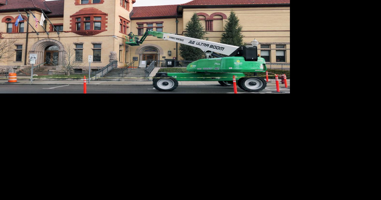 PHOTOS: Searching for a leak at Westerly Library | Westerly ...