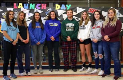 Westerly college bound athletes