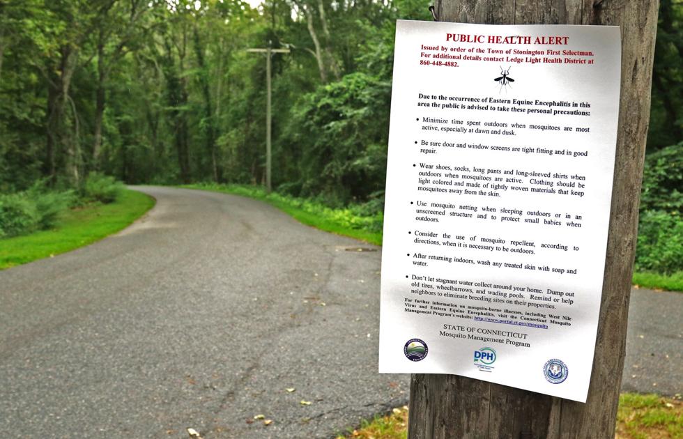 Officials urge residents to take precautions after EEE found in Stonington, North Stonington - The Westerly Sun thumbnail