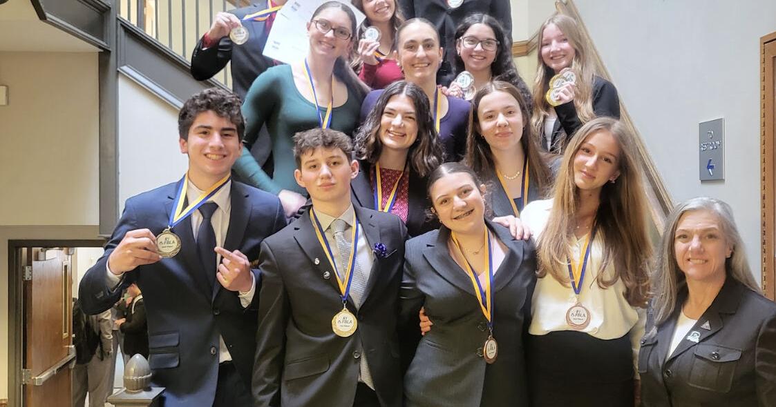 Chariho business leader students dominate at state event