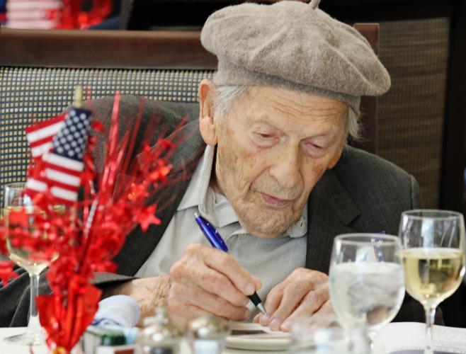 PHOTOS Quilting for veterans at StoneRidge Stonington