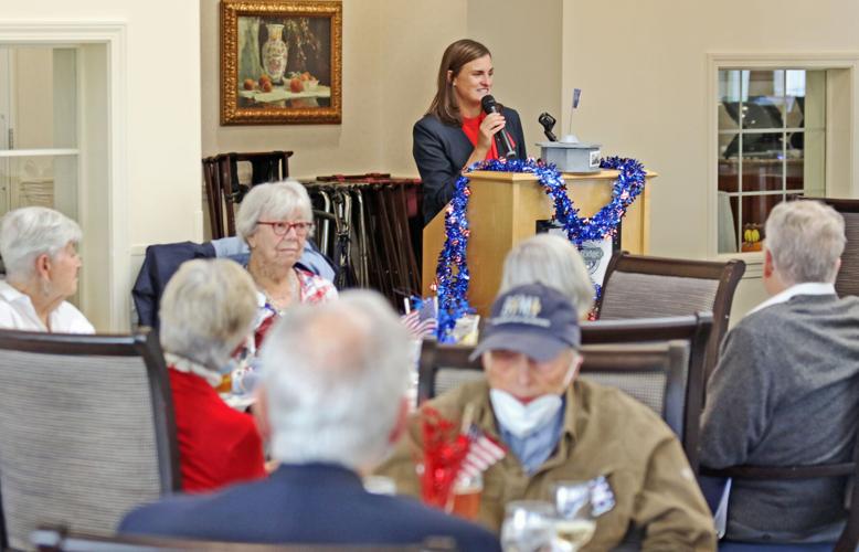 PHOTOS Quilting for veterans at StoneRidge Stonington