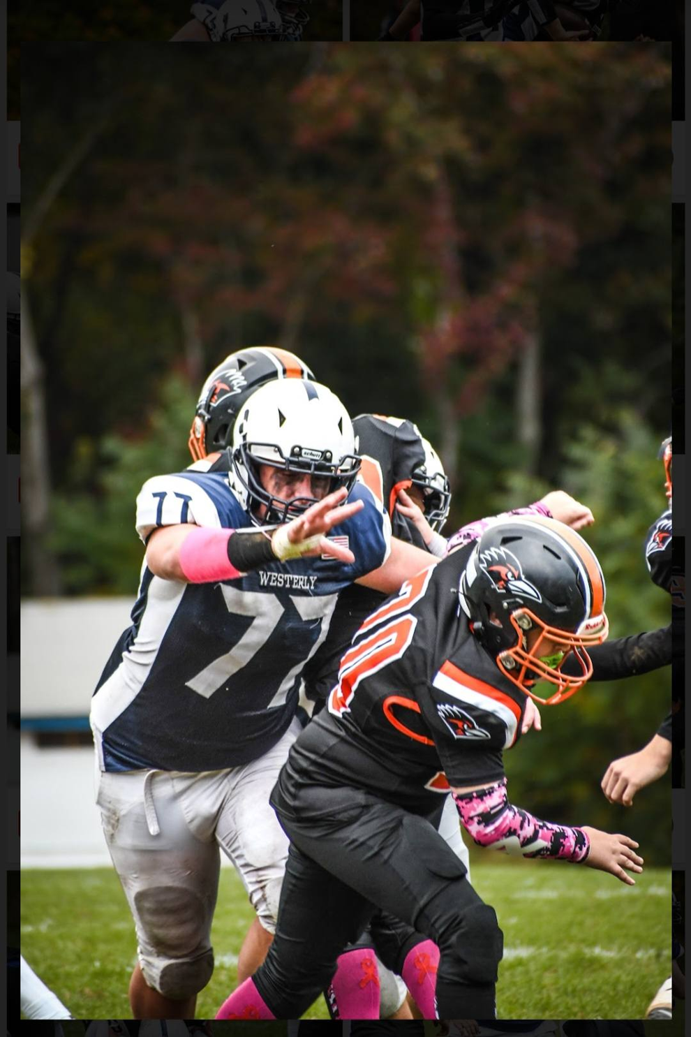 Youth football Westerly seniors, juniors down Ellington Latest