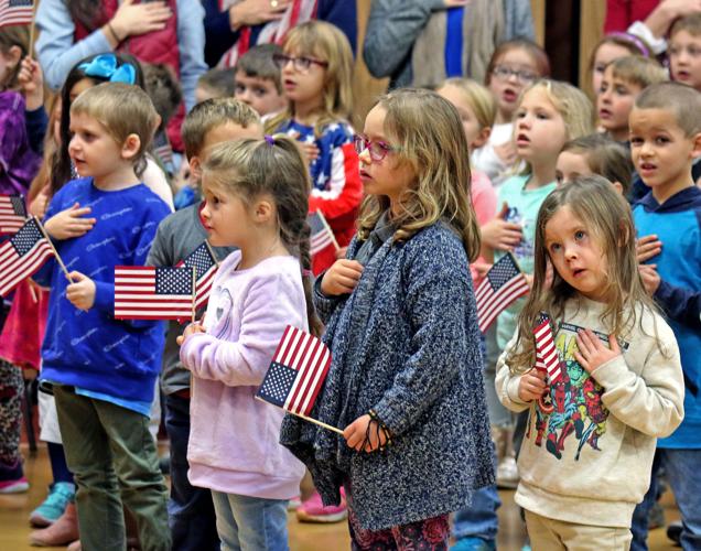 Serving Those Who Served Ashaway Elementary students honor veterans at