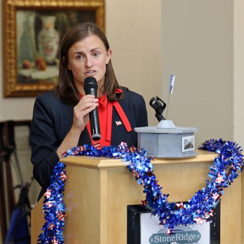 PHOTOS Quilting for veterans at StoneRidge Stonington