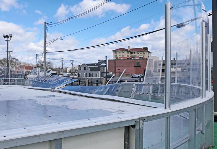 PHOTOS: Ice rink sustains damage in wind storm | Daily-news-alerts ...