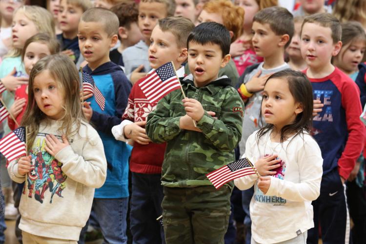Serving Those Who Served Ashaway Elementary students honor veterans at