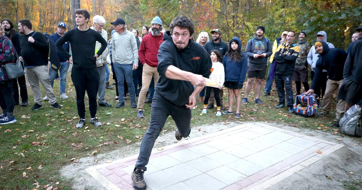 PHOTOS: Disc golf course opens in Stonington Stonington PHOTOS: Disc golf course opens in Stonington Stonington