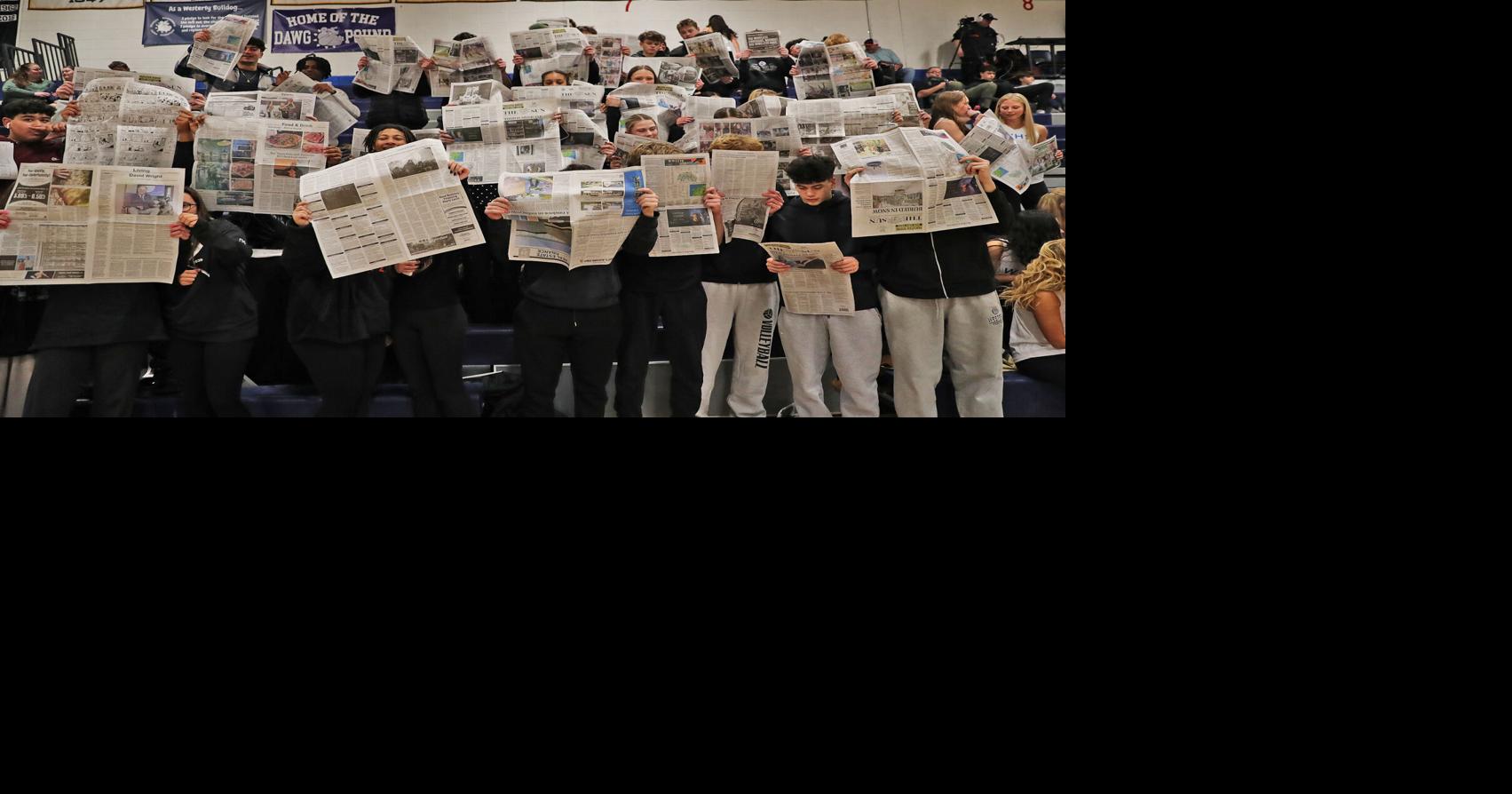 Who says teenagers don't like newspapers?