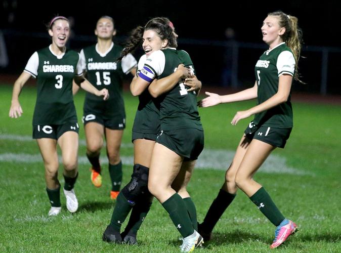 Girls soccer Cumberland holds off Chariho in second half; Kucal scores