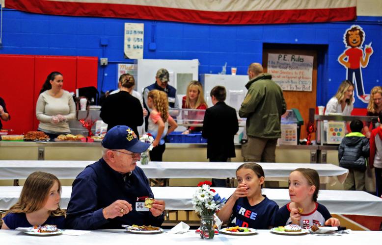 Serving Those Who Served Ashaway Elementary students honor veterans at