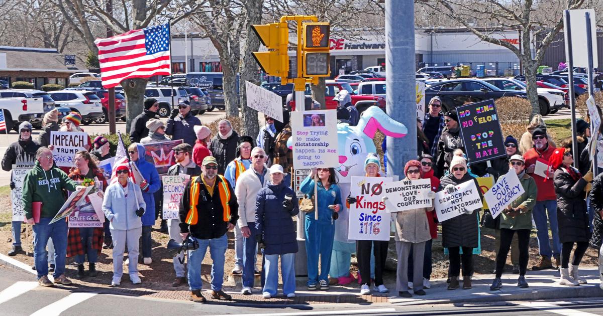 PHOTOS: Westerly 'No Kings' Rally