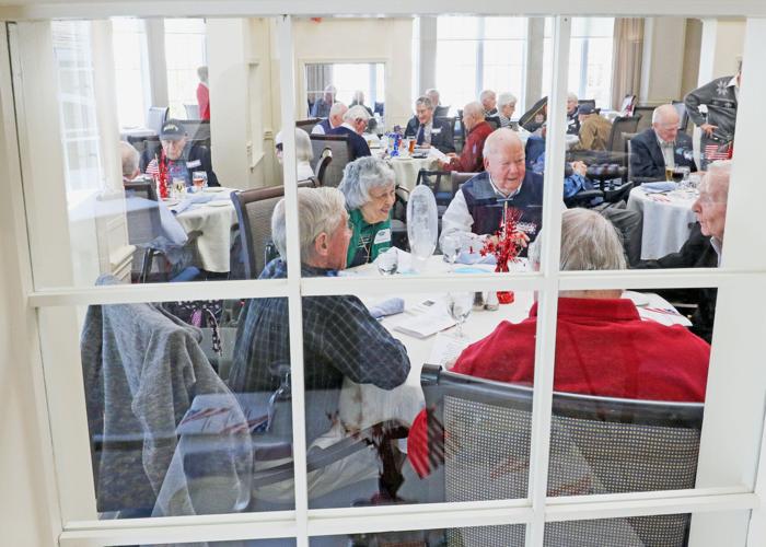 PHOTOS Quilting for veterans at StoneRidge Stonington