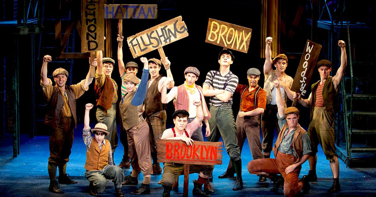 Theatre By The Sea S Newsies Is A Triumph Entertainment Thewesterlysun Com Theatre By The Sea S Newsies Is A Triumph Entertainment Thewesterlysun Com