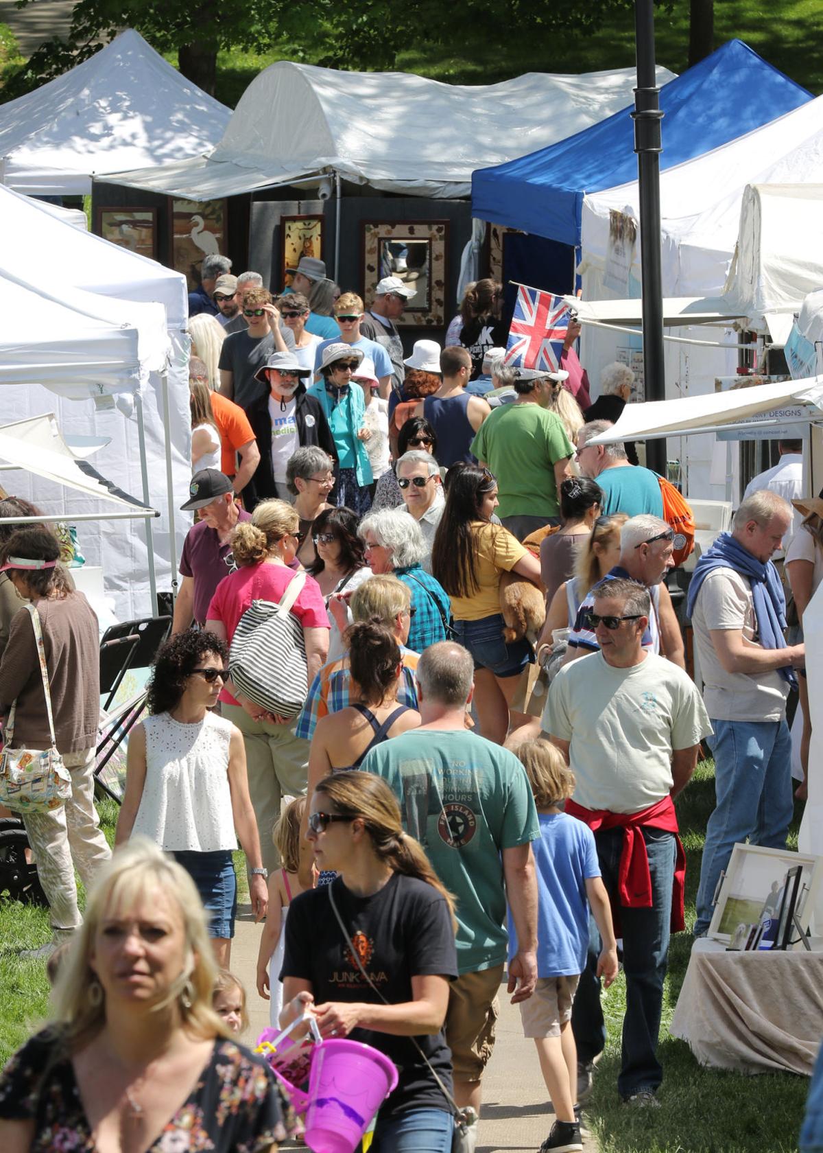 PHOTOS 2019 Virtu Art Festival in Wilcox Park Westerly
