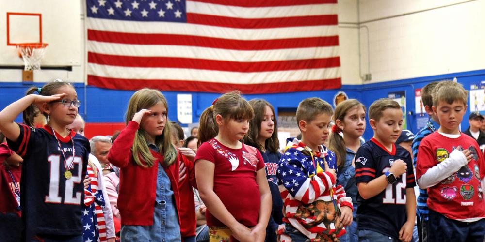 Serving Those Who Served Ashaway Elementary students honor veterans at
