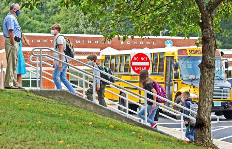 PHOTOS Stonington students return to school Stonington