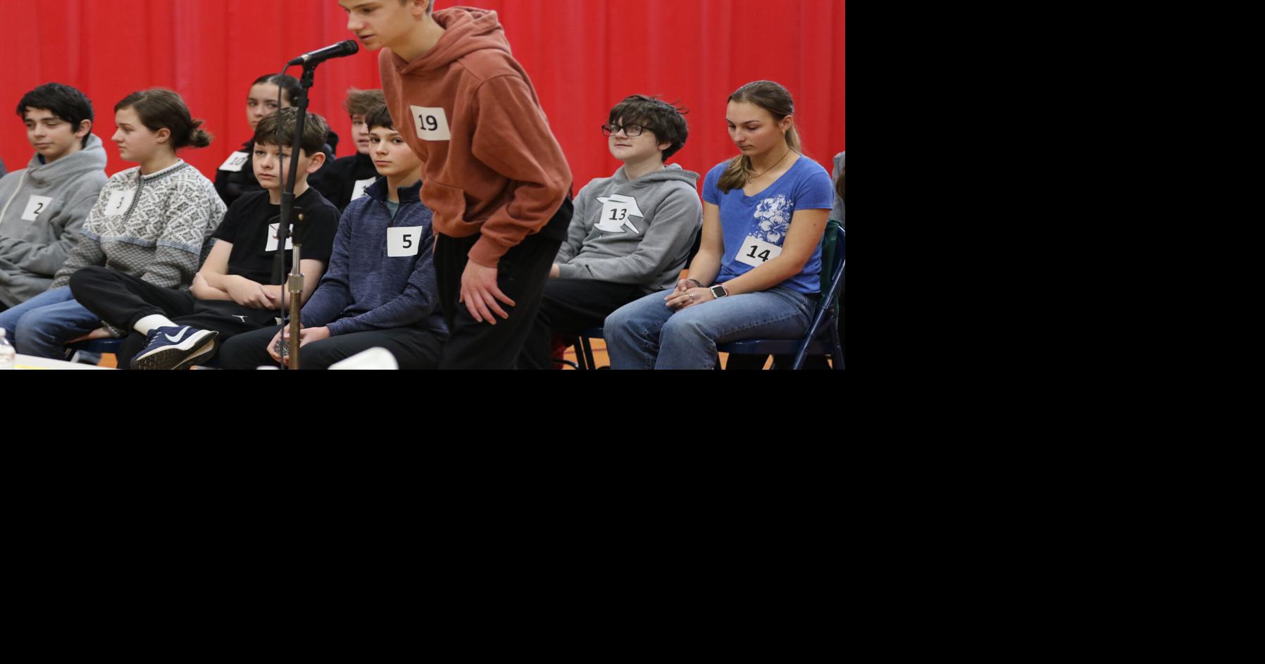 Students put word power to the test: Stonington Middle School hosts first spelling bee since 2020