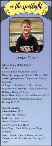 Student Spotlight: Cooper Vincent