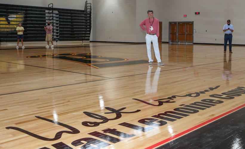 Brusly's new basketball court named Walt Lemoine Court to honor