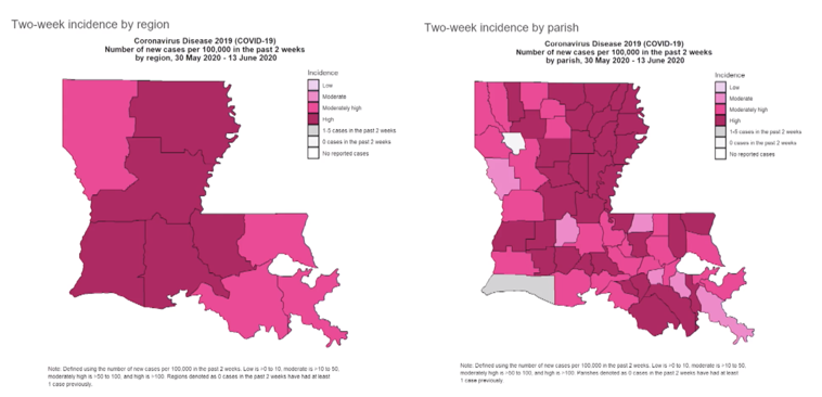 Louisiana sees COVID-19 cases rising in multiple regions | News ...