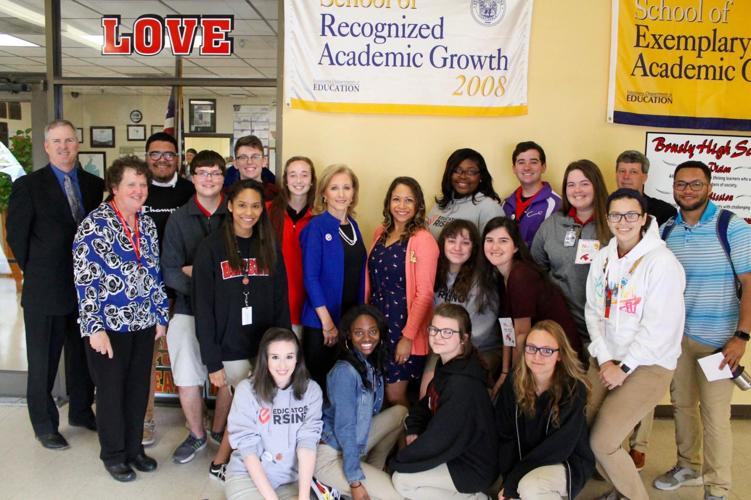 Louisiana's First Lady visits Brusly News