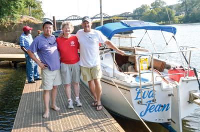 Local men set sail on Coosa bound for Mobile