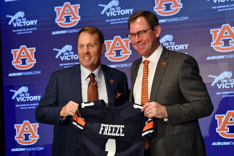 Hugh Freeze and John Cohen intro press conference