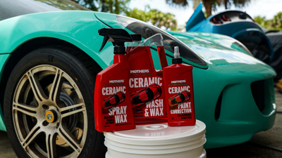 Mothers California Gold Ceramic Detailing Products