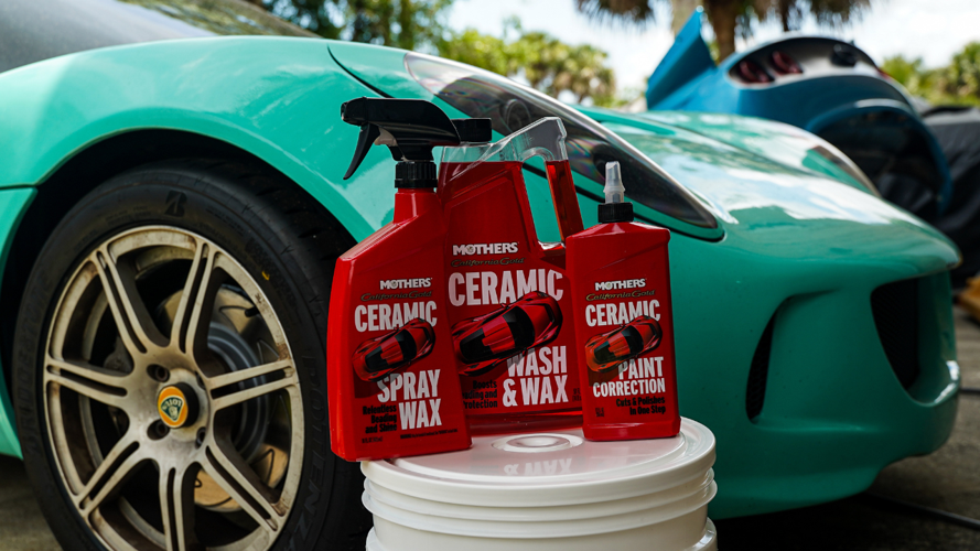 Mothers California Gold Ceramic Detailing Products