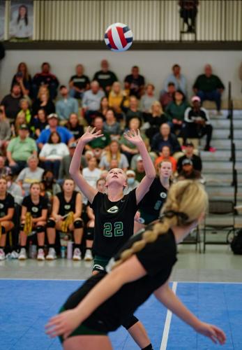 Edgewood volleyball vs Chambers Academy
