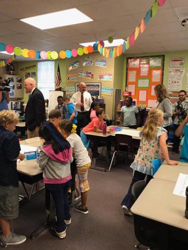 A week into school, Superintendent Dennis says things are well