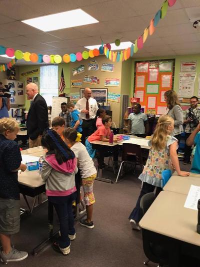A week into school, Superintendent Dennis says things are well