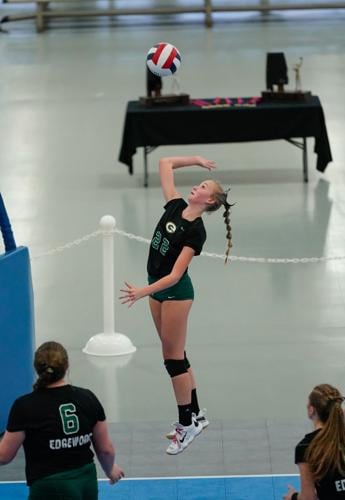 Edgewood volleyball vs Chambers Academy