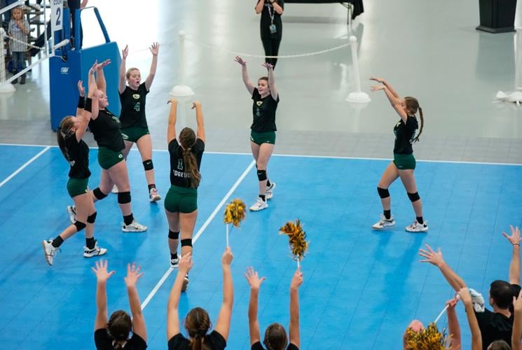 Edgewood volleyball vs Chambers Academy