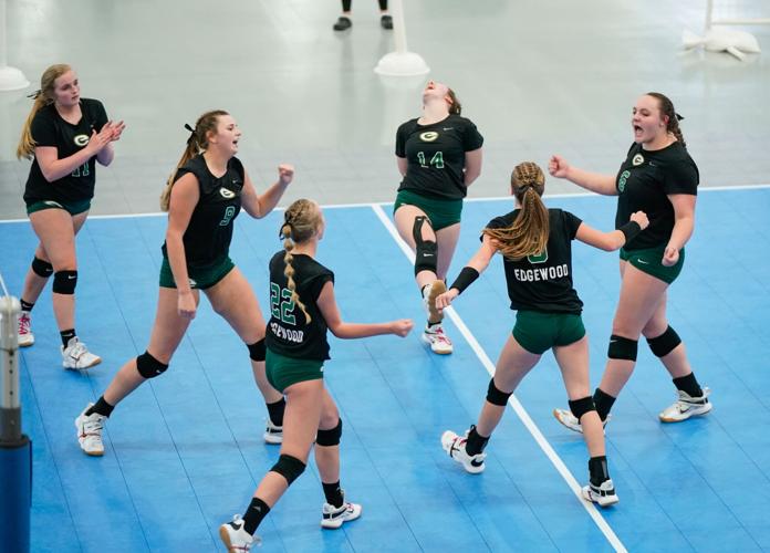 Edgewood volleyball vs Chambers Academy