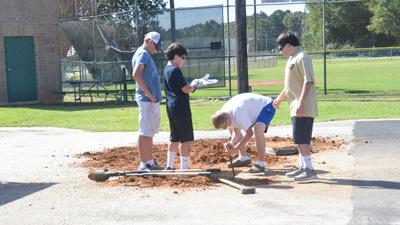 Teens Build Basketball Court At Municipal Park Sports