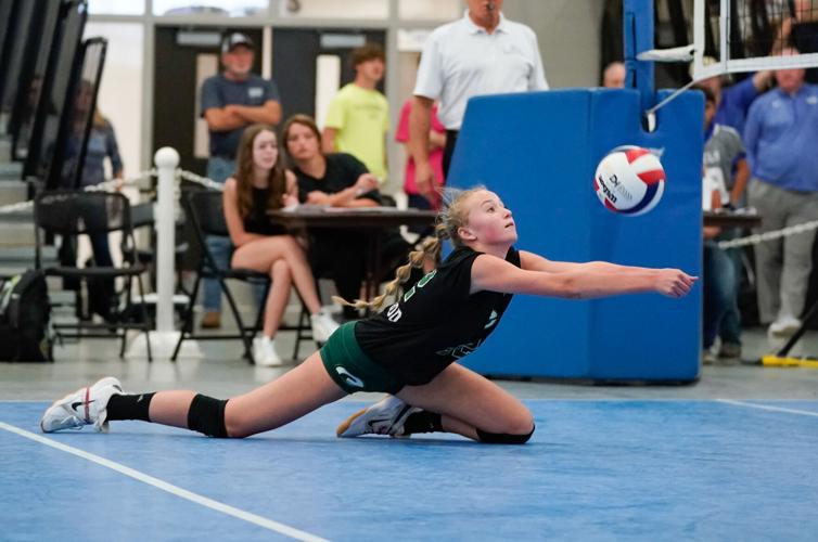 Edgewood volleyball vs Chambers Academy