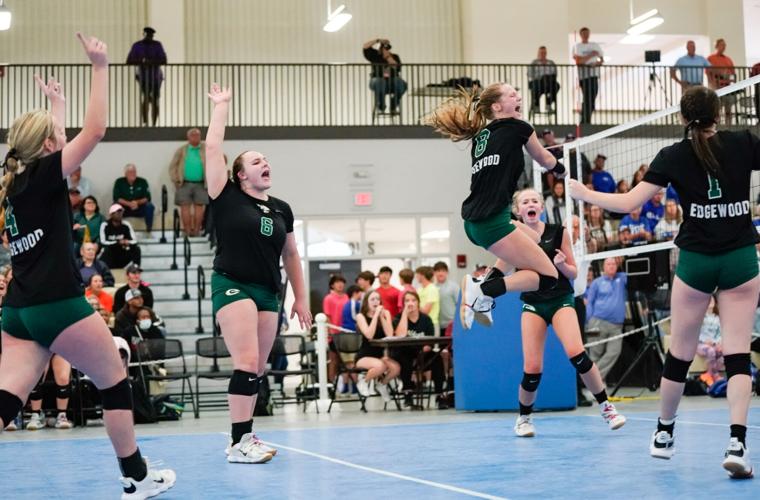 Edgewood volleyball vs Chambers Academy