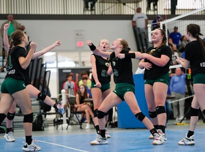 Edgewood volleyball vs Chambers Academy